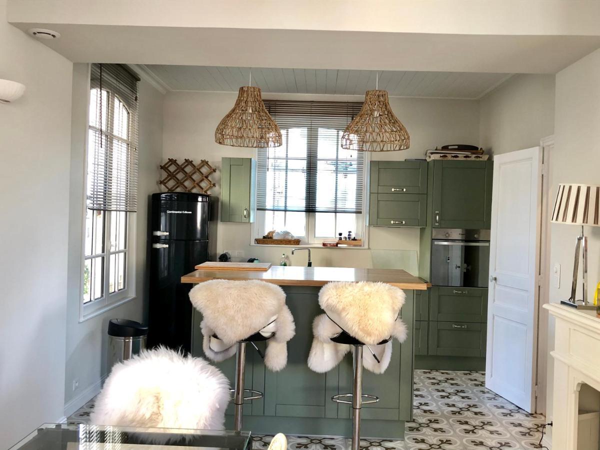 Historic "Touquettoise" Villa, Located In Heart Of The Village, 100M From The Beach, With Sunny Terrace And Private Garden Le Touquet Exteriör bild